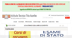 Desktop Screenshot of istitutotecnicoacerbope.gov.it